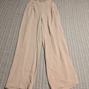 Elegant Beige Women's Pants